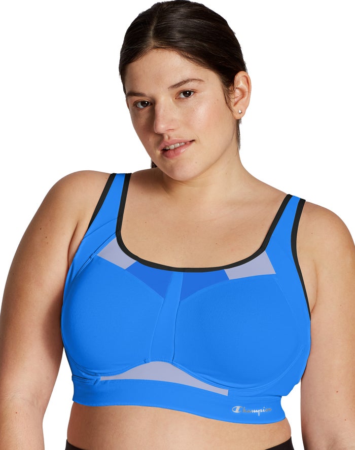 Sujetador Deportivo Champion Mujer - Plus Motion Control Underwire ( Azules ) 0937421-YL